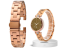 Металевий браслет із нержавіючої сталі для Garmin Lily (Gold)