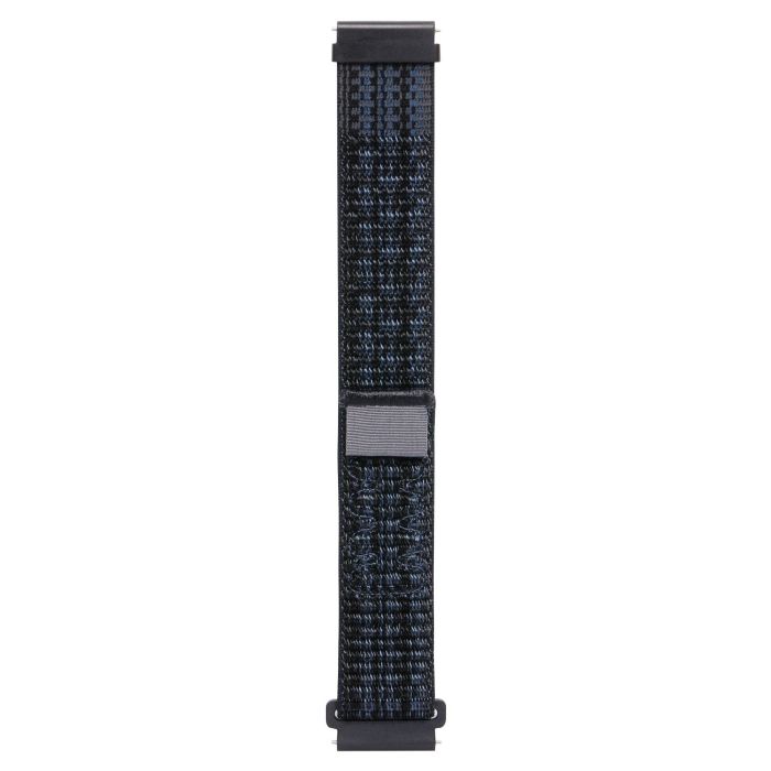 Ремінець Sport Loop для смарт годинників - 22 мм  (Black and Blue)