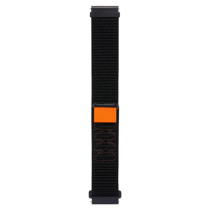 Ремінець Sport Loop для смарт годинників - 22 мм  (Dark Black)