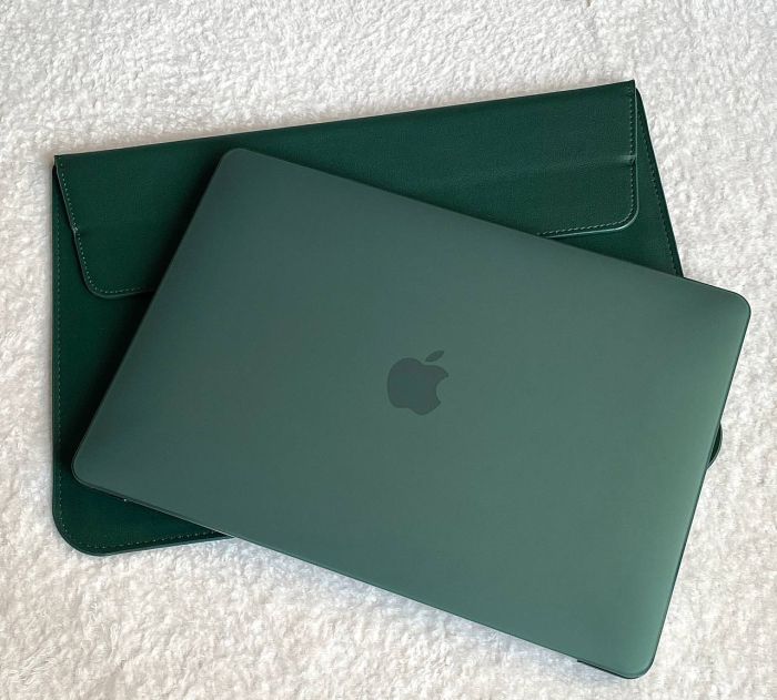 Чохол для MacBook Air 13.6" M2 ( Model - A2681 ) Матовий (Изумрудный)