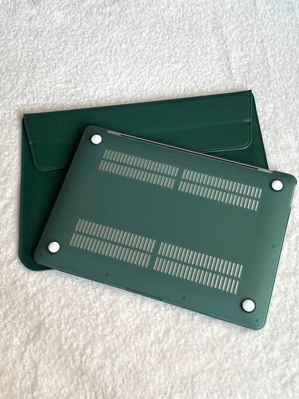 Чохол для MacBook Air 13.6" M2 ( Model - A2681 ) Матовий (Изумрудный)