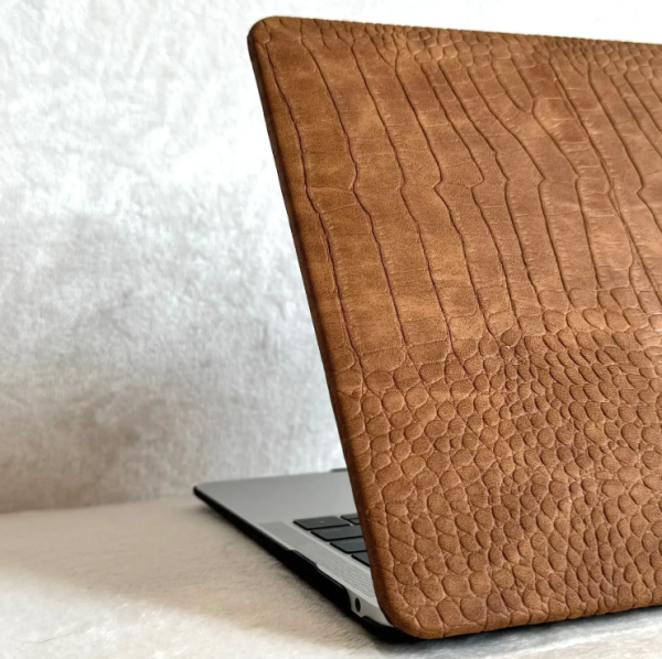Чохол шкіряний MacBook Pro 14" (2442/2779) (Гірчичний)