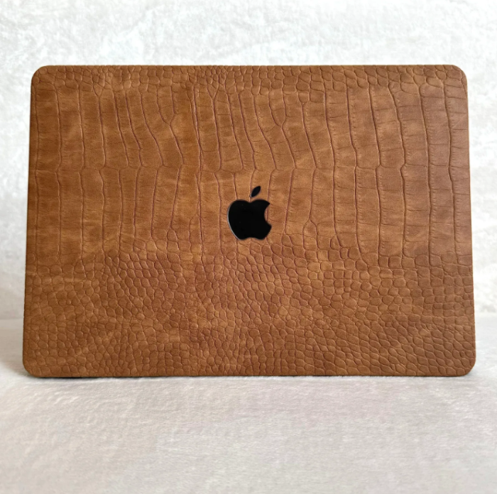 Чохол шкіряний MacBook Pro 14" (2442/2779) (Гірчичний)