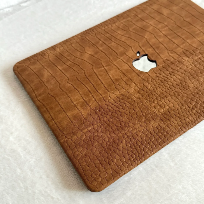 Чохол шкіряний MacBook Pro 14" (2442/2779) (Гірчичний)