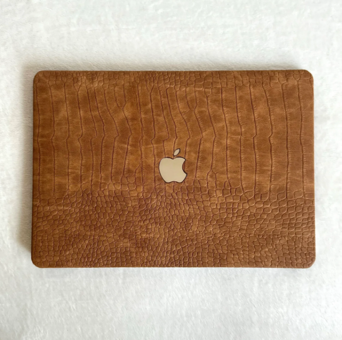 Чохол шкіряний MacBook Pro 14" (2442/2779) (Гірчичний)