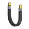 Гнучкий кабель USB-C 240W (40 Гбіт/с) — прямий конектор → прямий, Thunderbolt 4 / USB4 / PD зарядка