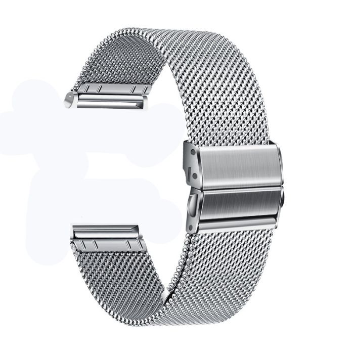 Ремешок миланская петля с застежкой 22mm Xiaomi Amazfit Stratos | GTR 47 | Stratos 3, Золотой (Срібний)