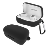 Силіконовий чохол для Sennheiser MOMENTUM True Wireless 2 з карабіном (Black)