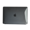 Чохол накладка для MacBook Pro 14" (A2442) з блискітками (Чорний)