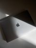 Чохол накладка для MacBook Pro 16" (A2485) з блискітками (Прозорий)