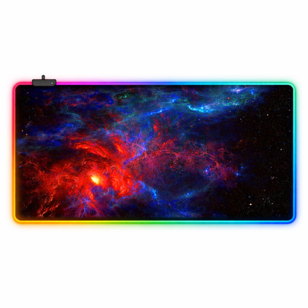 LED килимок для мишки Космос 80х30см. (12)