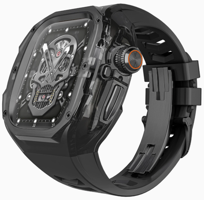 Захисний корпус MOD Quick Release для Apple Watch Ultra 49 мм (Ultra 1 / Ultra 2 / Ultra 3) з ремінц (black)