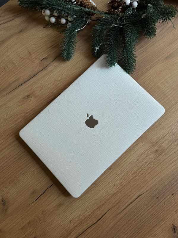 Чохол шкіряний MacBook Pro 14" (2442/2779) (Білий)