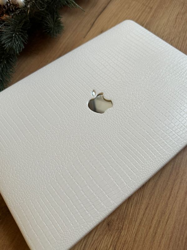 Чохол шкіряний MacBook Pro 14" (2442/2779) (Білий)