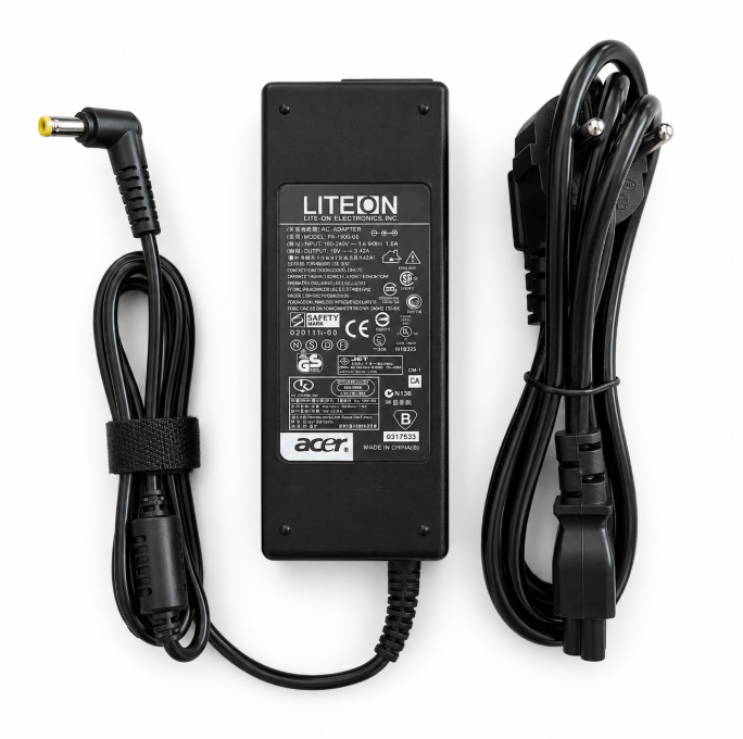 Блок живлення Acer 90W 19V 4.74A 5.5x1.7 мм (2467) (блок+шнур)