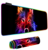 Led килимок для мишки 80х30см "Міх" (Лис (print5))