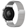 Швидкозйомний магнітний ремінець Milanese Loop 22 мм (кнопкове кріплення, оновлена модель),  (срібний)