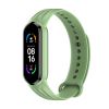 Силиконовый ремешок Dragon для Xiaomi Mi Band 5 | 6 / 7, Красный (Светло-Зеленый)