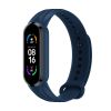 Силиконовый ремешок Dragon для Xiaomi Mi Band 5 | 6 / 7, Красный (Темно-Синий)