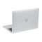 Пластикова накладка з силіконовим бампером для Macbook Air (M1 | A1932 | A2337) (Прозрачный + Прозрачный Бампер)