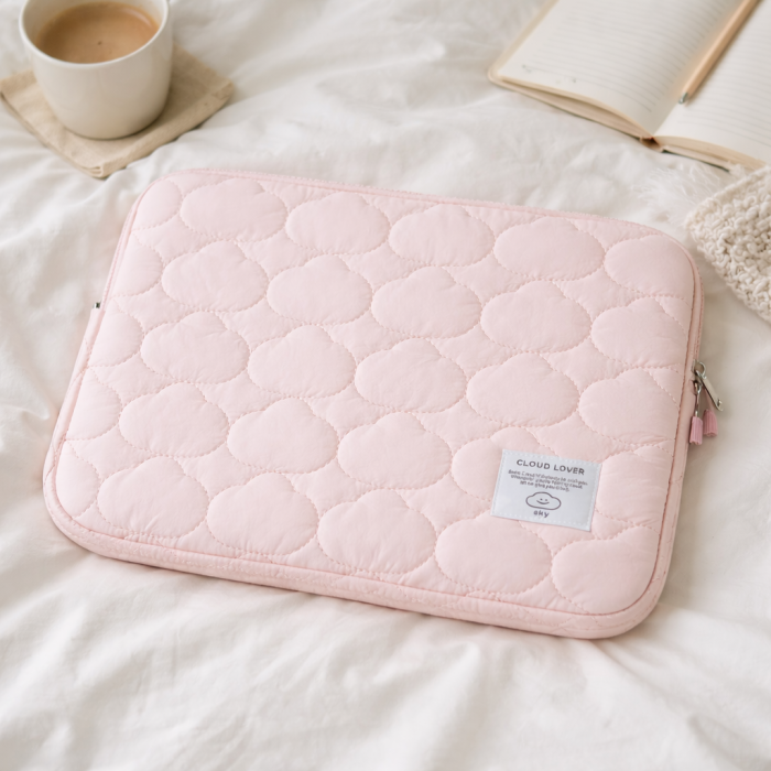 Стьобаний чохол для ноутбука 11 Hmarka (рожевий)