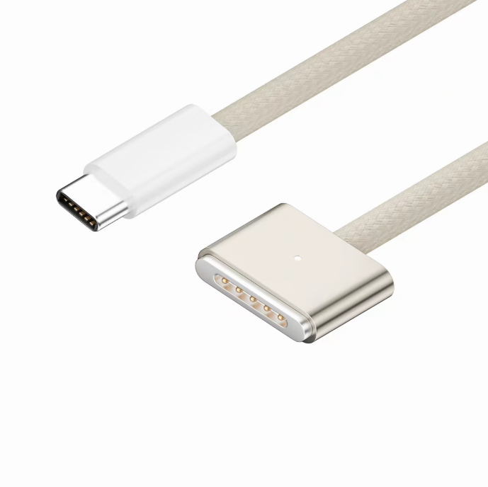 Кабель MagSafe 3 Type-C 140W для MacBook Air / Pro (PD 140W, 2 м) (gold)