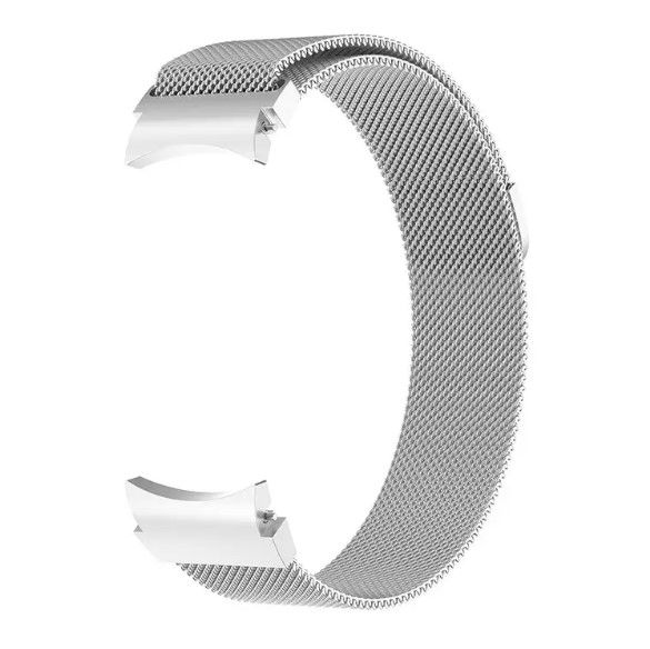 Ремешок миланская петля для Cмарт часов Samsung Galaxy Classic Watch 4, Серебряный (Срібний)