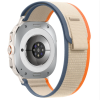 Нейлоновий ремінець Loop для Samsung Watch Ultra (Colors: 23# orange with beige)