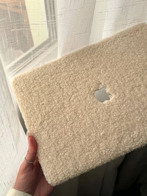 Чохол-накладка тканинний Teddy Fabric PRO для MacBook Pro 13.3 (пісочний)
