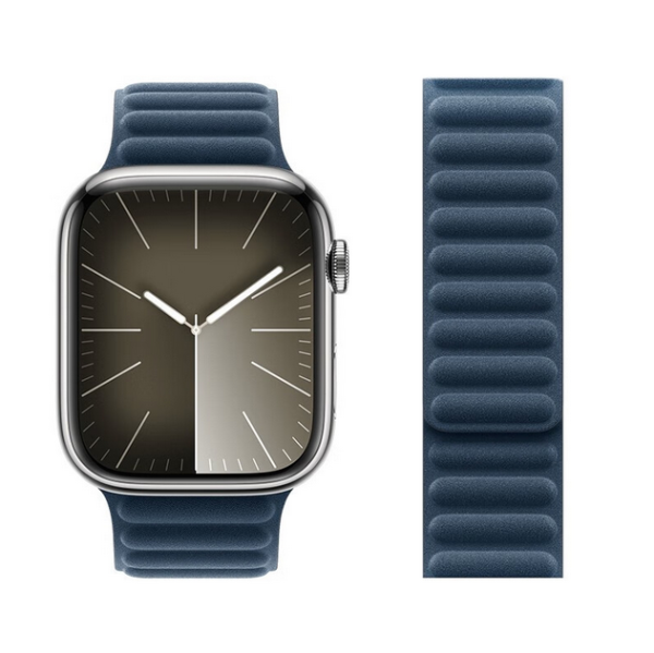 Магнітний ремінець Premium для Apple Watch 49/45/44/42 mm AAA+,  (Синій)