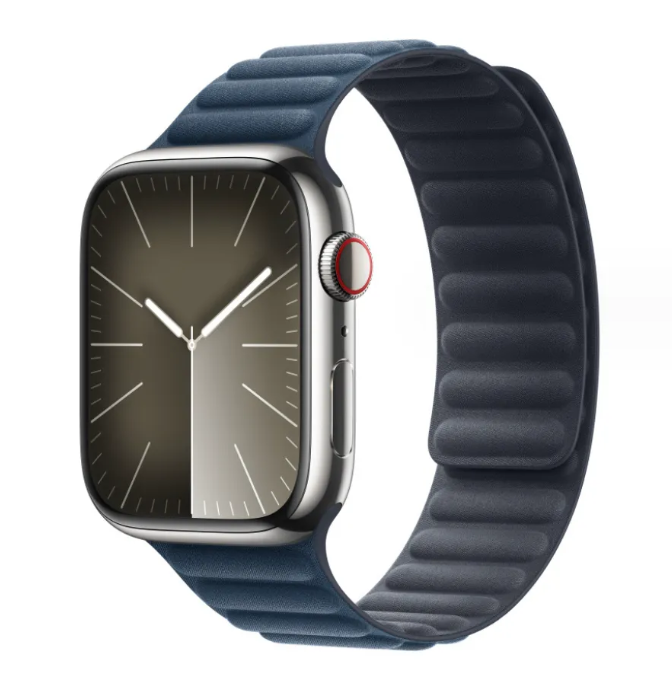 Магнітний ремінець Premium для Apple Watch 49/45/44/42 mm AAA+,  (Синій)