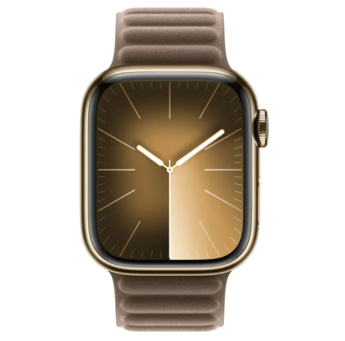 Магнітний ремінець Premium для Apple Watch 49/45/44/42 mm AAA+,  (Коричневий)