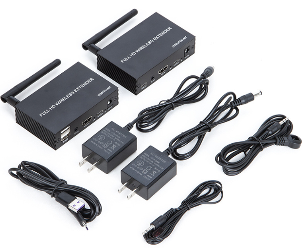 HDMI KVM Бездротовий подовжувач 200 м — передача відео, аудіо та керування клавіатурою/мишею без каб