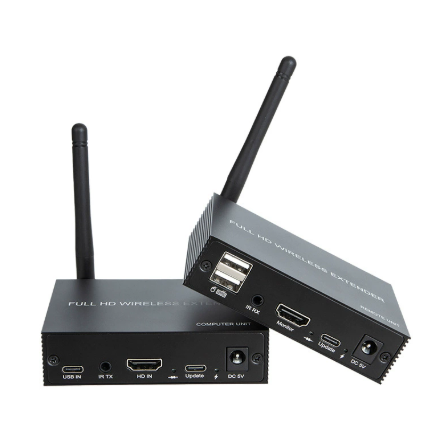 HDMI KVM Бездротовий подовжувач 200 м — передача відео, аудіо та керування клавіатурою/мишею без каб