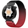 Ремінець міланська петля 20mm  (Red/Black)