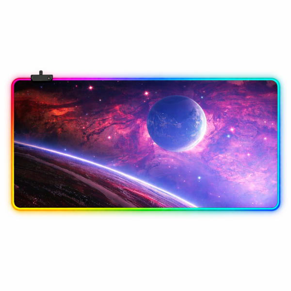 LED килимок для мишки Космос 80х30см. (14)