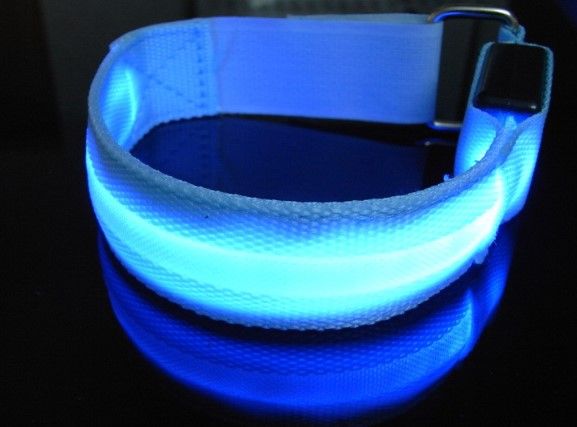 Светодиодная Led лента для поездок | бега ночью BPNK-R03, Желтая (Блакитний)