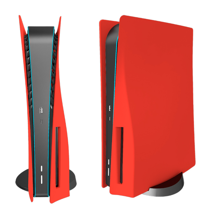 Змінні панелі для Sony PlayStation 5 Disc Edition PS5 з маленькими кутами (Red)