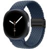 Ремінець плетений нейлоновий з магнітною застібкою для Samsung Watch 22 мм (deep blue)