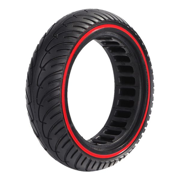 Антипрокольна шина для самокату 8.5 дюймів (8 1/2х2 Xiaomi M365/1S/Pro) NEW GEN (Чорная + Красный)
