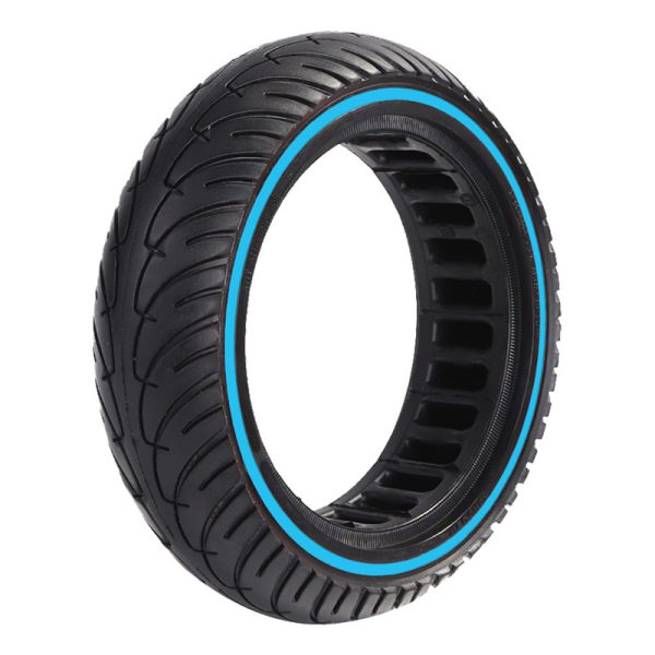Антипрокольна шина для самокату 8.5 дюймів (8 1/2х2 Xiaomi M365/1S/Pro) NEW GEN (Чорная + Синий)
