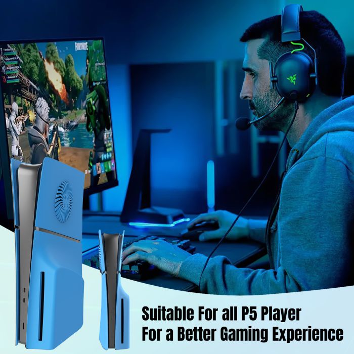 Змінні панелі для Sony PlayStation 5 SLIM (2023 року) Disc Edition (Blue)
