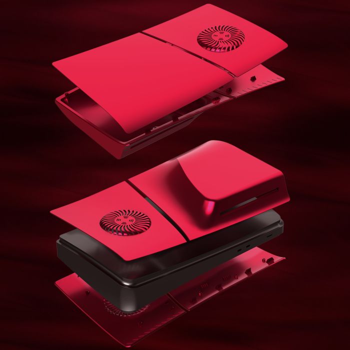 Змінні панелі для Sony PlayStation 5 SLIM (2023 року) Disc Edition (Red)