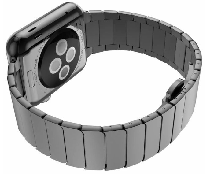 Ремінець мтеличний IRON для Apple Watch 49/45/44/42 mm AAA+,  (Чорний)