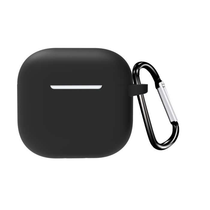 Силіконовий чохол для AirPods 4 (2024) (Чорний)