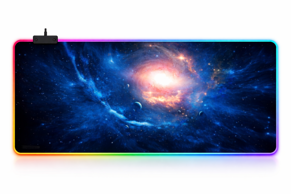 LED килимок для мишки Космос 80х30см. (25)