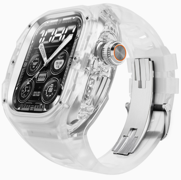 Захисний корпус MOD Quick Release для Apple Watch Ultra 49 мм (Ultra 1 / Ultra 2 / Ultra 3) з ремінц (white)