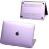 Чохол прозорий на MacBook Pro 16 (A2141) (Фіолетовий)
