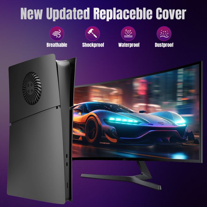 Змінні панелі для Sony PlayStation 5 SLIM (2023 року) Digital (Black)