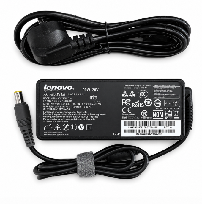 Блок живлення Lenovo 90W 20V 4.5A 7.9x5.5 мм (2468) (блок)